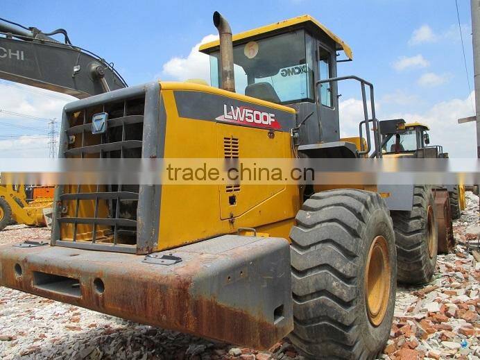Used XCMG wheel loader LW500F for sale, 5 ton wheel loader