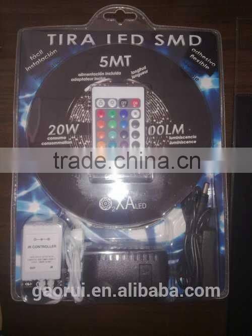 led strip SMD3528 30PCS Warm White orange IP20 IP54 IP68 UL listed