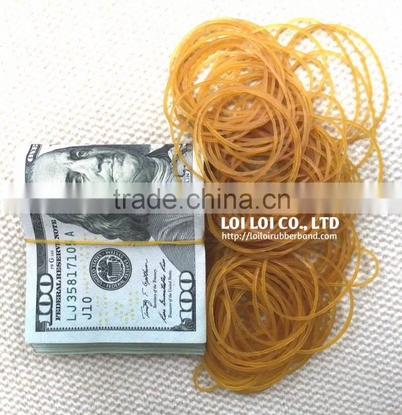Round Rubber Band Using For Tie Money - Extra Bands 100% Natural Rubber