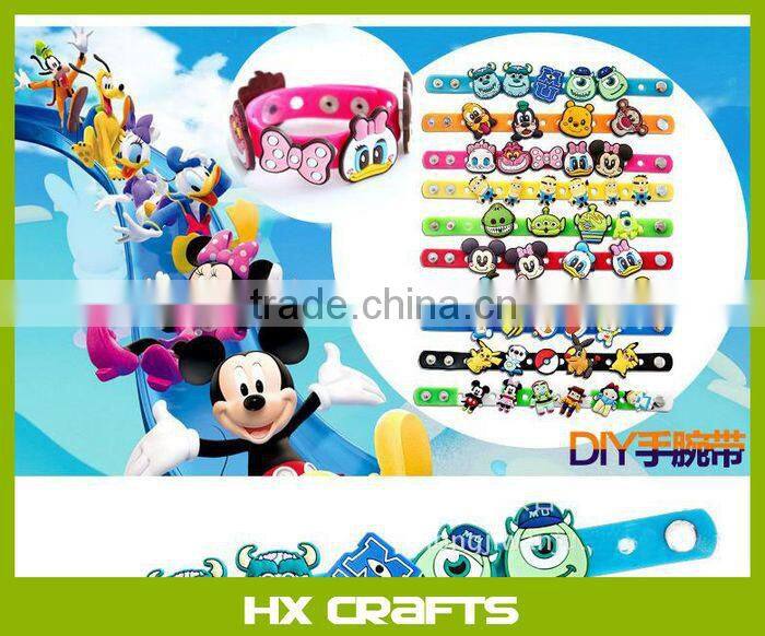 Diy Adjustable Wristband Bracelet For Fit Croc Shoe Charms