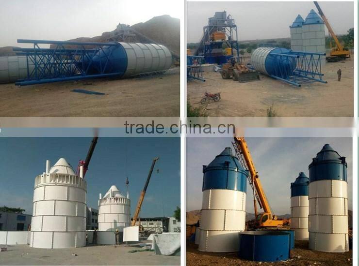 Detachable bolted steel cement storage silo in piece type, sheet style disassembled cement Silo for sale