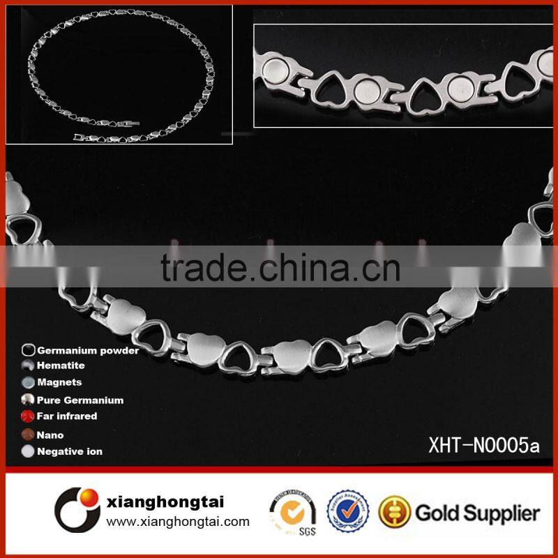 Heart Shape Bracelet Necklace and Earring In Unique Design