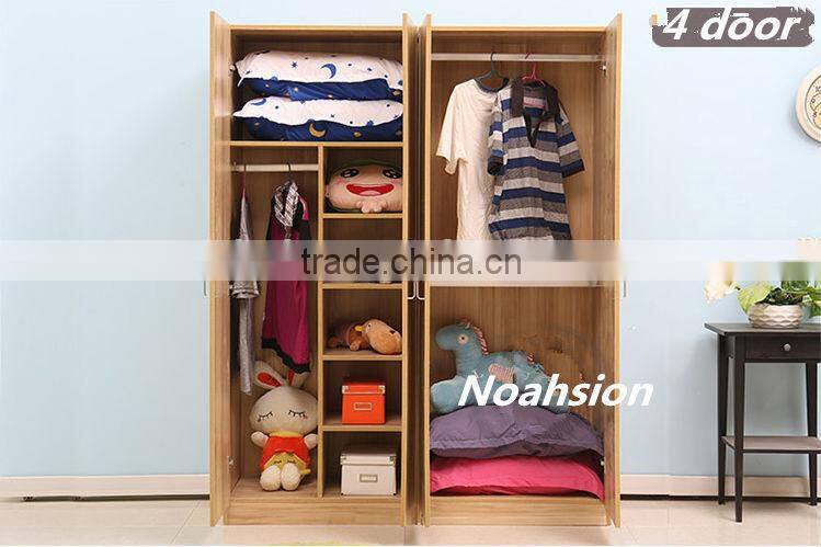 nuoyax 0156 professional manufacturer Weifang NoahsioN low price bedroom wardrobe panel furniture
