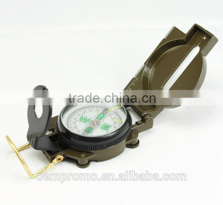 American multi-functional Army green Metal compass