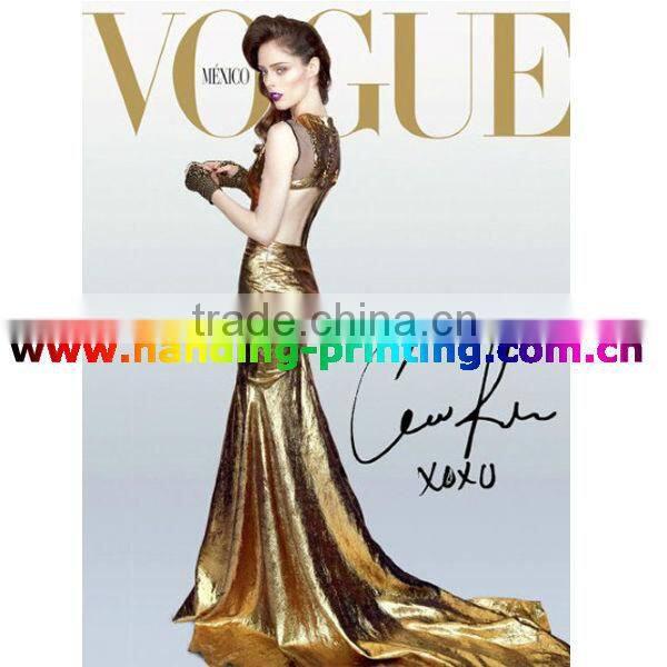 Supply High Quality Fashion Magazine Printing