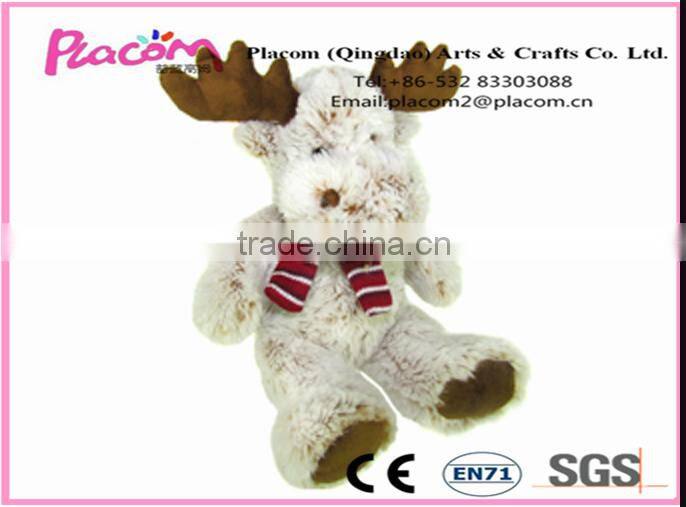 2016 New design Highquality Customize Cute Fashion Promotional gifts and Holiday gifts Wholesale Cheap Plush toy Red deer