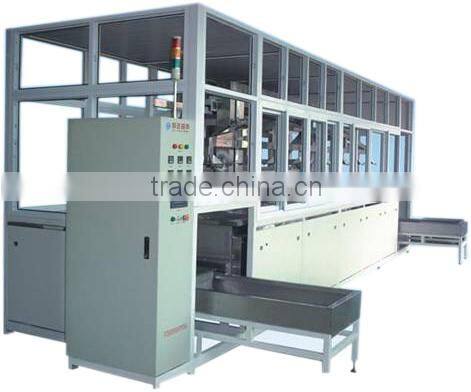 Single arm automatic cleaning machine