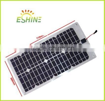 30W Adhesive Thin Film Flexible Solar Panel