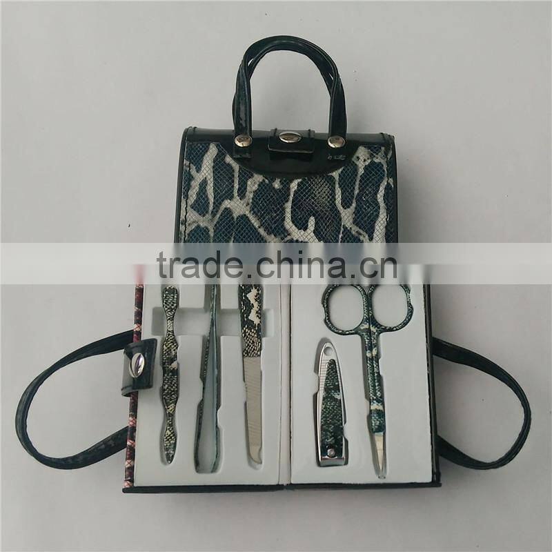 Wholesale manicure set handbag cosmetic tools