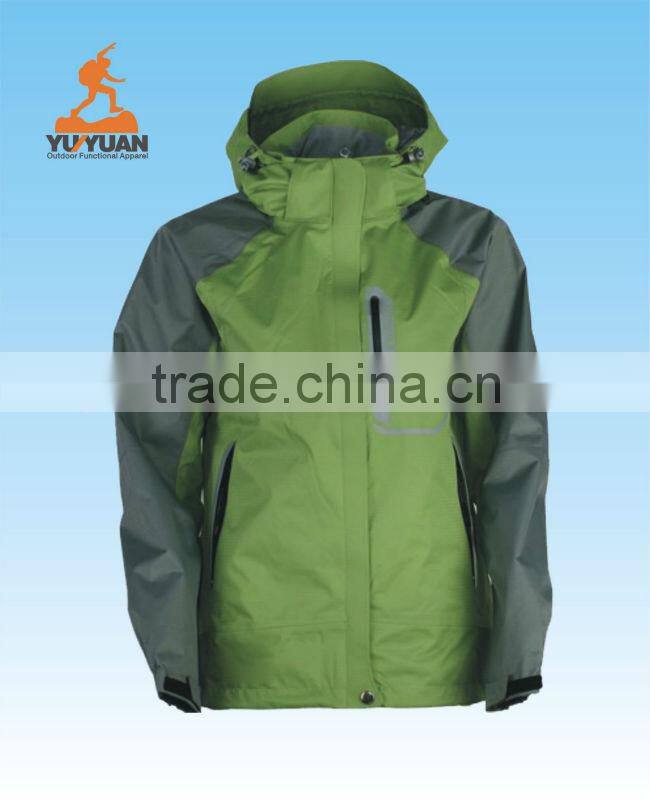 Mens nylon waterproof windless hoodie windbreaker jacket