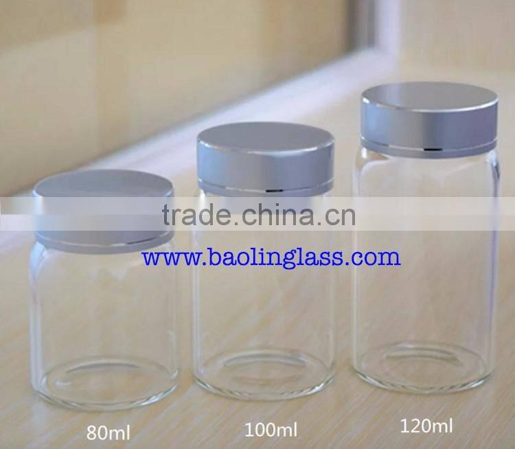 2oz 60ml health care products glass jars medicine glass bottle