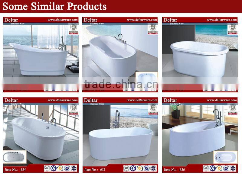 common bath tubs drop in, best acrylic bathtub for Dubai, round corner bathtub