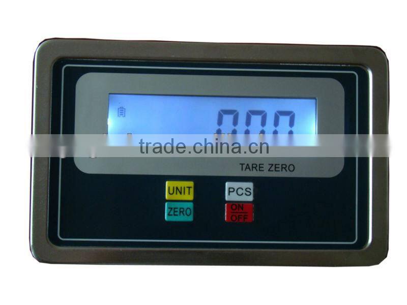 2016 laest Hot Selling 4 Key Stainless Weight Indicator /steel price weighing indicator