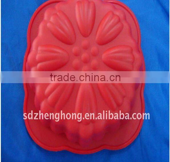 Round brownie/Corn Bread Silicone pie cake Pan mold for pumpkin pine