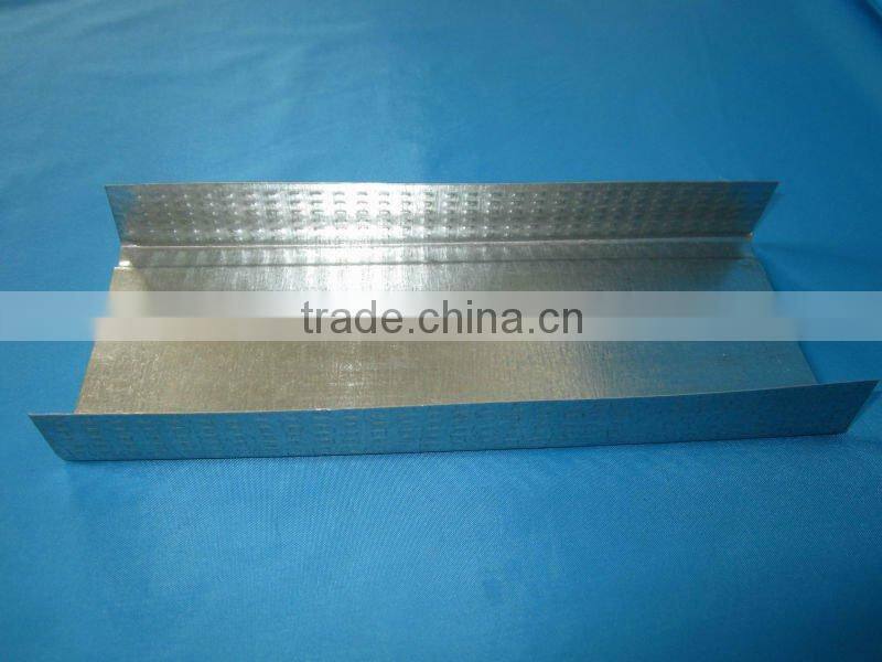 Good sell building material / light weight steel profile /metal stud track channel with factory price.