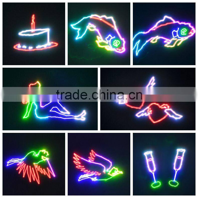 5W RGB programmable laser light show system