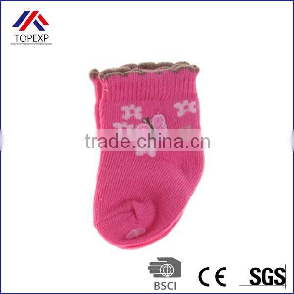 New Born Baby Socks Jacquard Socks