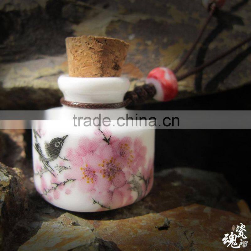 wholesale ceramics bottle ,wishing bottle,floating porcelain Bottle, drift ceramic Bottle