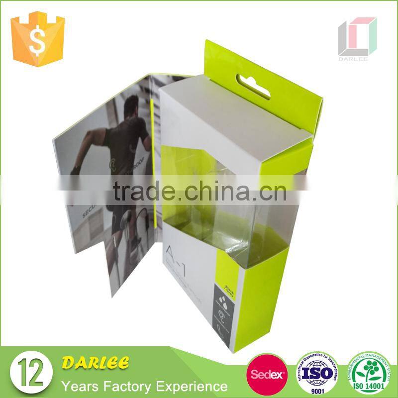 Manufacturer high quality headset blister packaging box with magnetic closure