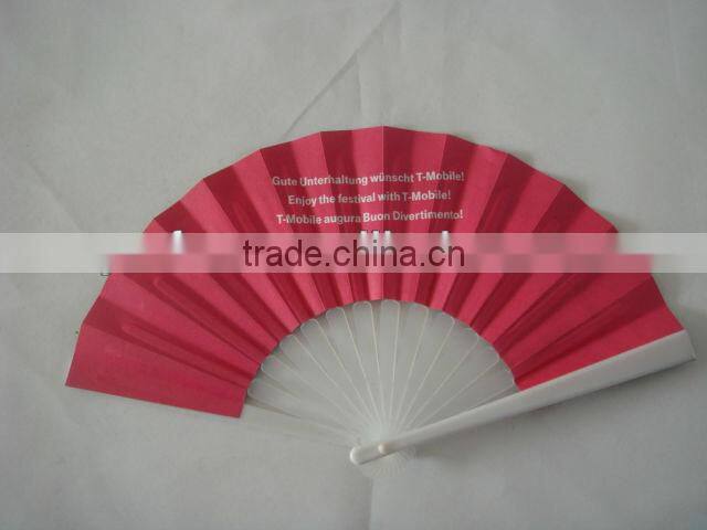 4c printed promotion folding paper fan