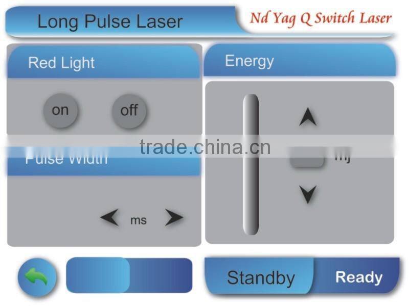 q switch long pulse and rf fractional three in one multi functional laser machine