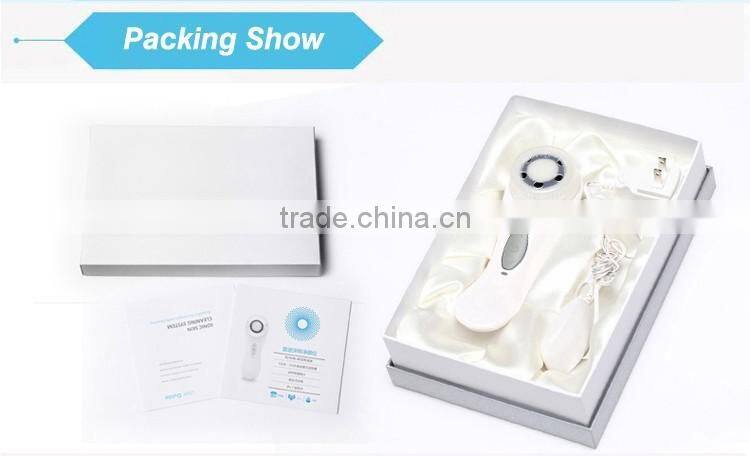 Home using waterproof sonic vibrating deep clearnsing rotating facial brush