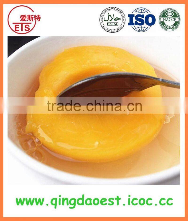 Chinese canned yellow peach on sale with high quality from Shandong Province