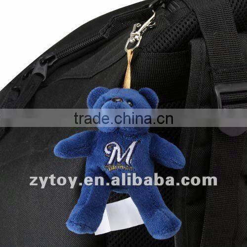 Cute Plush Mini Teddy Bear Key Chain OEM