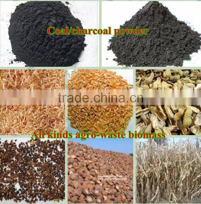Best quality with CE&ISO wood sawdust coal rod charcoal briquette extrusion machine
