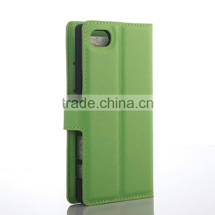 CHEAP COW SKIN TEXTURE Soft Wallet Case Stand PU Leather Case For SONY XPERIA Z5 E6603 E6633 FLIP LEATHER CREDIT CARD CASE