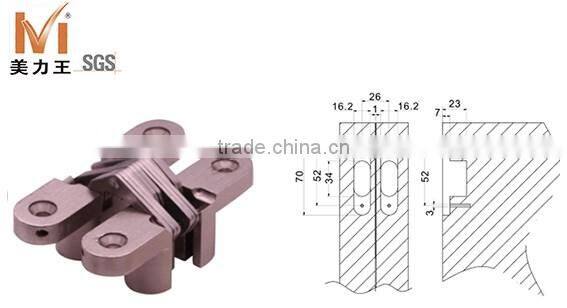Furniture Hinge 180 Degree Folding Table Concealed Hinges