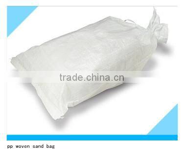 Shandong manufacturer pp woven bag for sand, good design pp woven sack, polypropylene sand bag with string