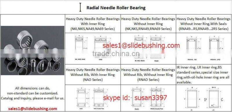 Single Row,Single and Double Number of Row and OEM,JTB Brand Name tapered needle bearing