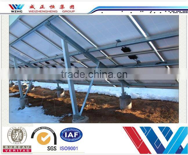 China supplier C purlin truss hot dipped galvanized c purlin steel structure c channel photovoltaic solar panel