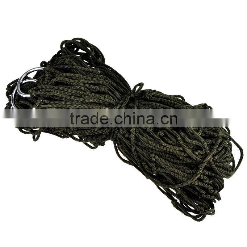 2015 Outdoor Caming Double Nylon Mesh Camp Making Rope Hammock