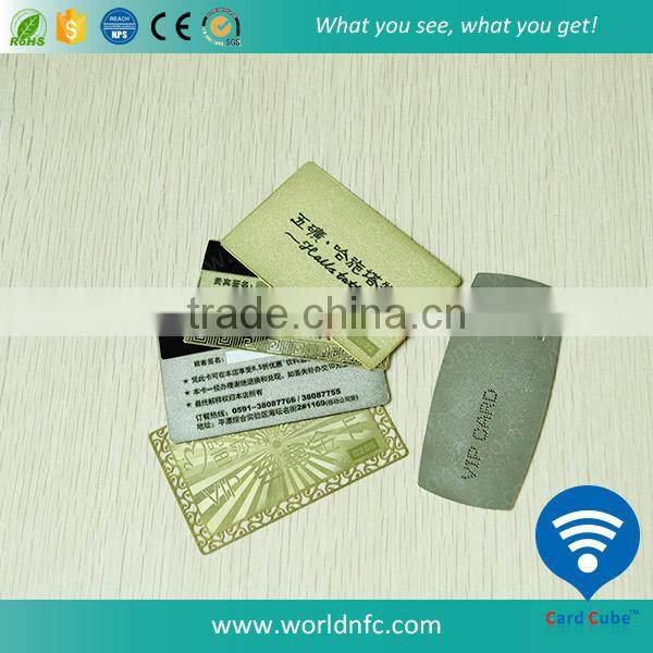 Good Quality Customized Engraved Metal Business Card