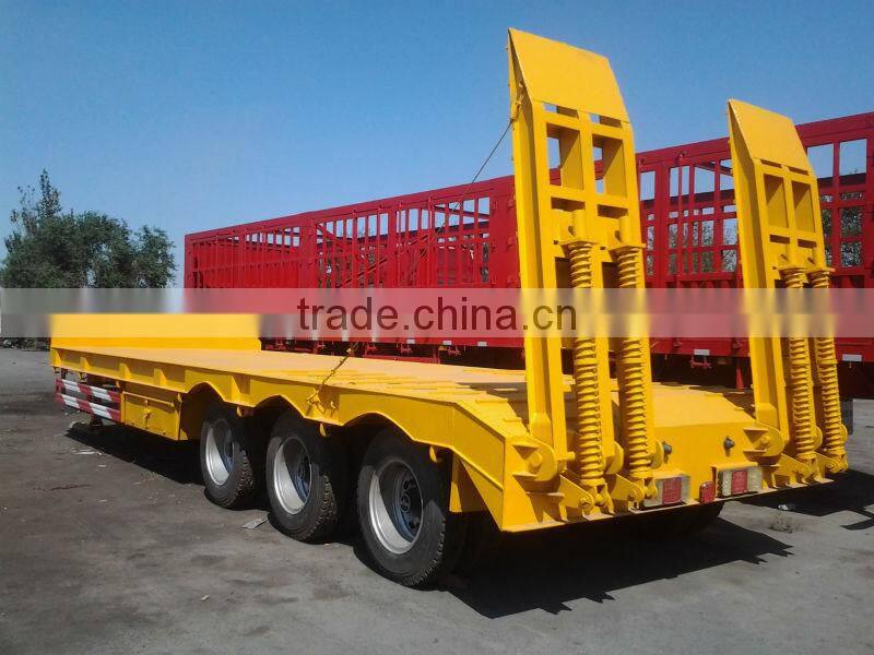 40 feet container semi trailer low bed semi trailer for sale