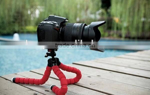 Octopus flexible mini selfie stick phone tripod with stand