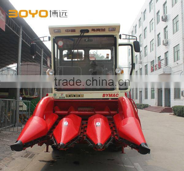 middle-sized corn harvester