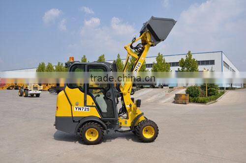 Hot sale mini wheel loader Model YN725