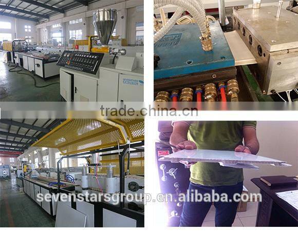 PVC window and door profile line