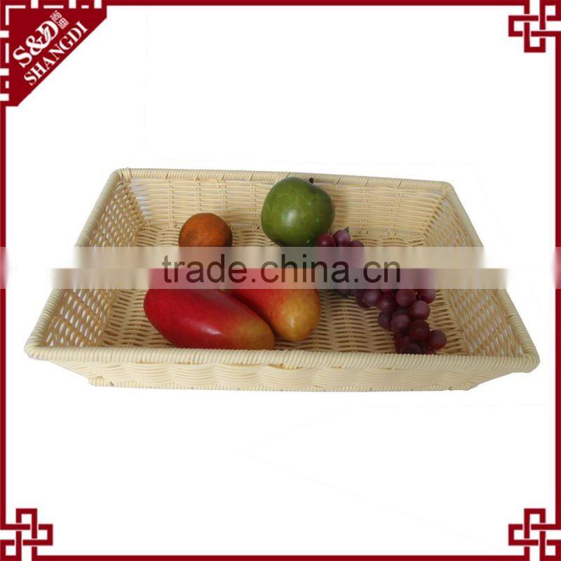 100% hand weaved market fruit and vegetable display basket