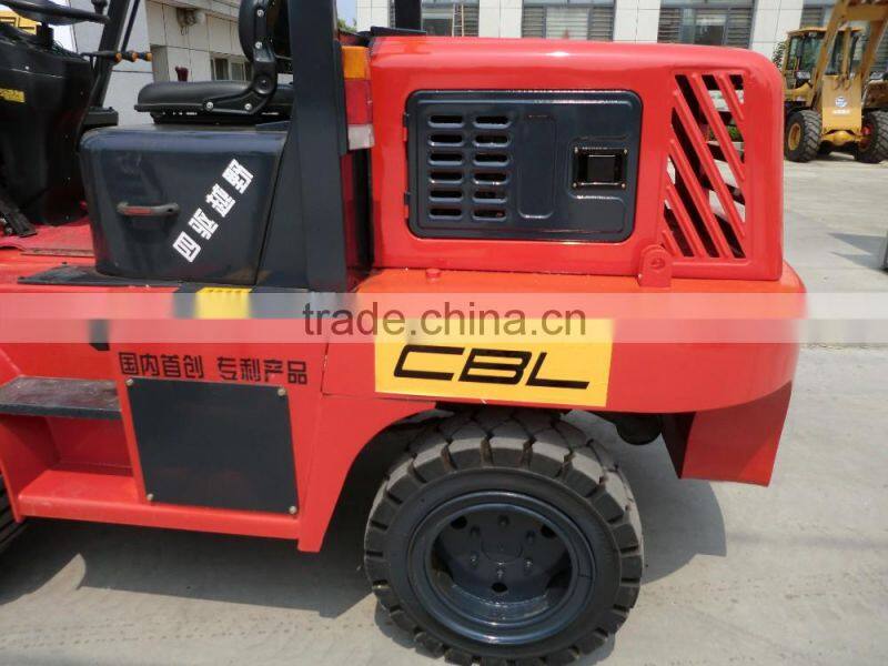 3.5T diesel engine forklift, 4x4 forklift loader, farm tractor