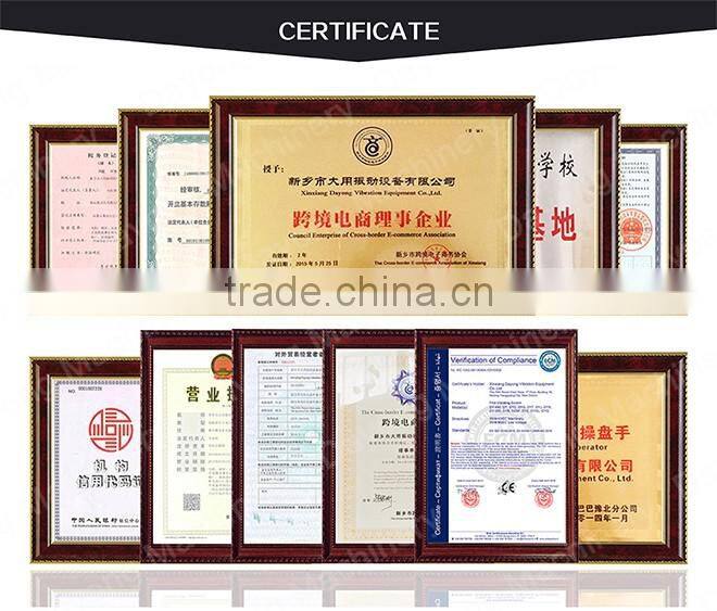 vibration separator for wood flour, rice husk, straw sieve/sifter equipment