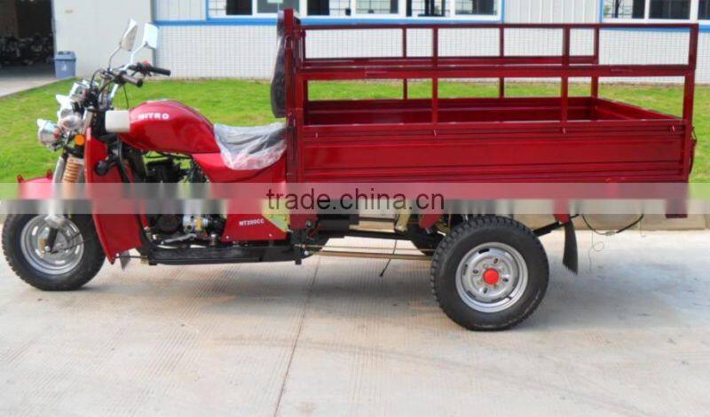 Popular Heavy Load Strong Cargo 250cc Chinese Three Wheel Motorcycle