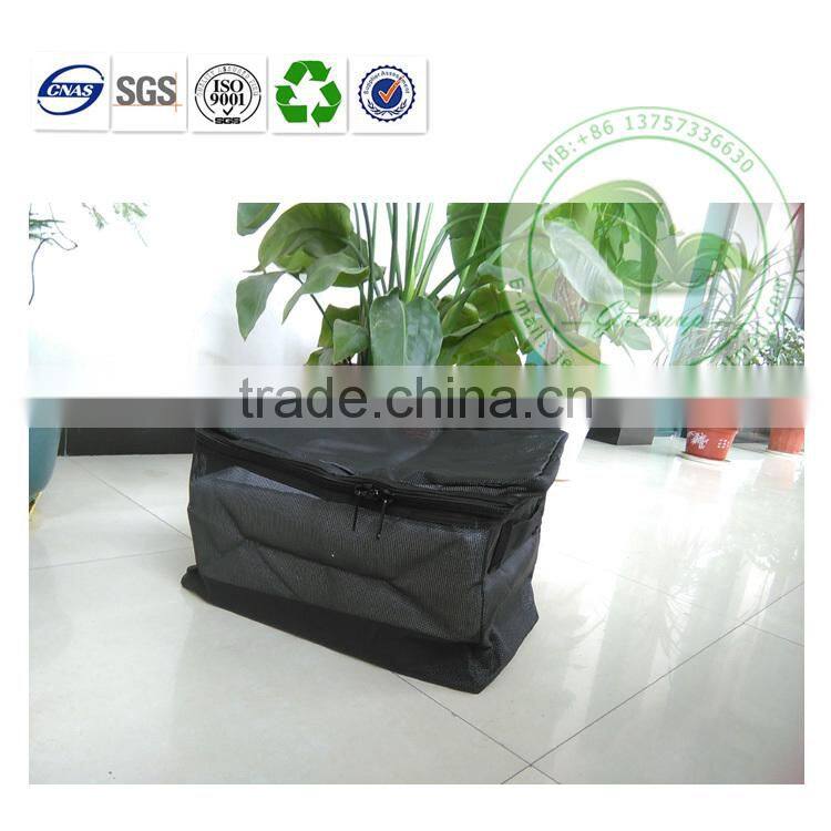 Foldable Fashion PVC STORAGE/ Dark Mesh Zipper Storage Box/PVC Bag/Carriage Bag For Sale