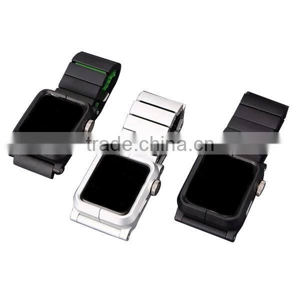 Factory wholesale Replacement Stainless Steel Wristband & watch case for Apple watch