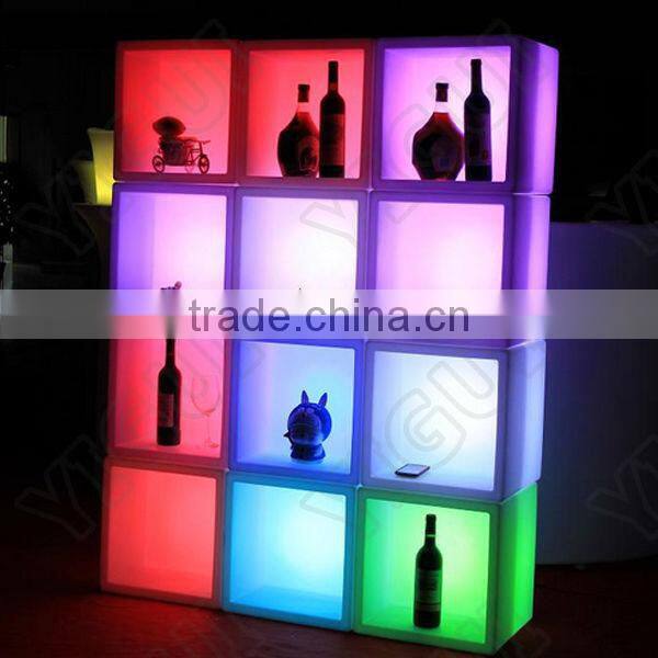 hot sale Multi color change pot/led flower vase/pub icebucket