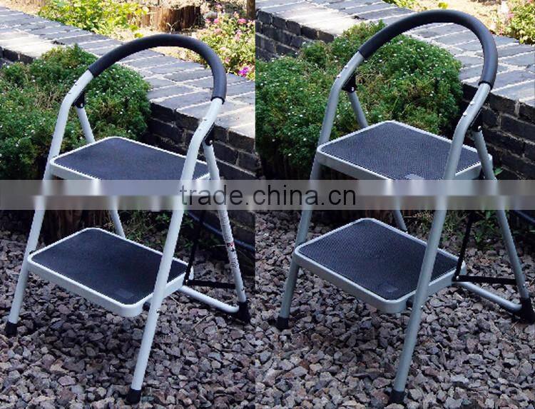 2 Steps multifunction Heavy Duty Folding adjustable step ladder