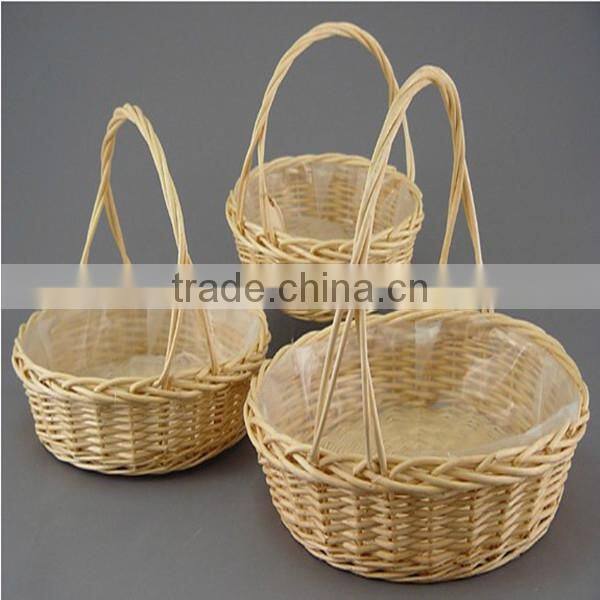 2016 new design cheap handmade small shopping basket